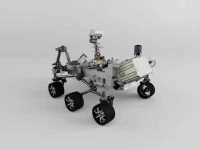 Curiosity Rover Perseverance Mars Rover 3D model