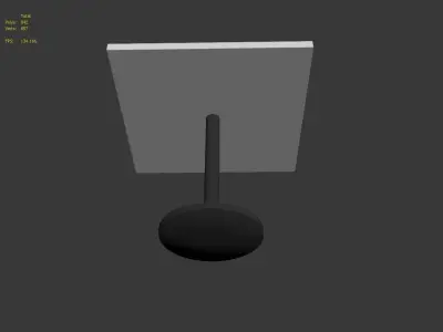 Zenith Table Square Free 3D model