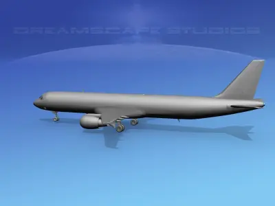 Airbus A321 Base Model 3D model