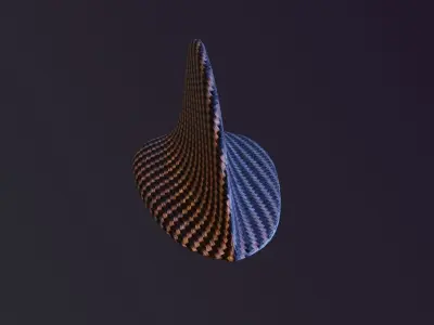 Vortex generator 3d printable Mitsubishi Lancer EVO alternative 3D print model