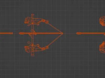 LewertankBow Free 3D model