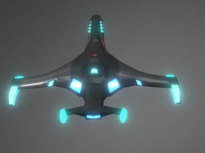 Space Shuttle 3D model 6