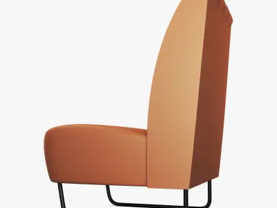 Retro Car Seat M 1 3D model