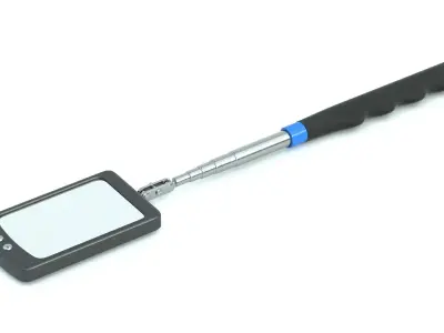 Garage LED Inspection Mirror 3D model