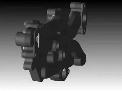 oil transmitter Free 3D model