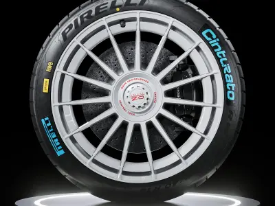 Pirelli Cinturato 235 40 R18 3D model