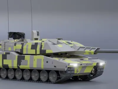 KF-51 Panther 3 3D model