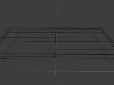 GLASS TABLE TOP Free low-poly 3D model