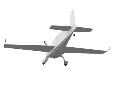 Extra 330SC Racing Plane 3D model