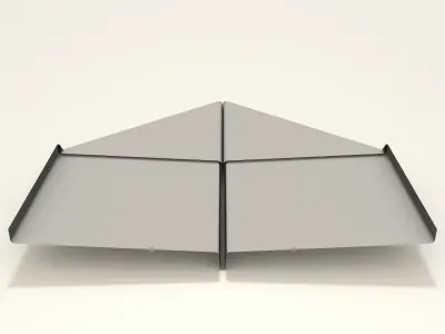 Paper Plane - Glider 3D model