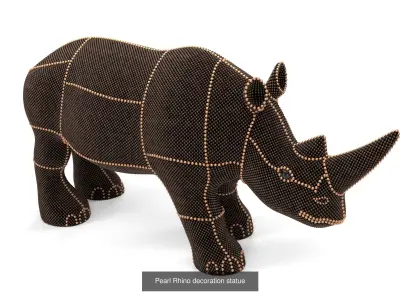 Interior decoration - 4 models 3D Model Collection