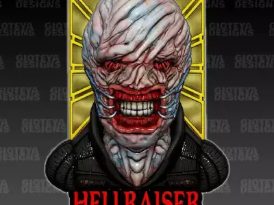 Hellraiser Chatterer 3D print model