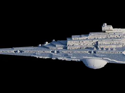 Star Wars Destroyer 3D model