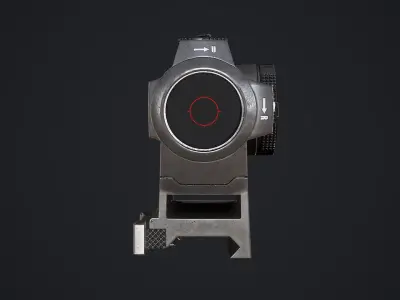 RDS Sig Sauer Romeo 4 Low-poly 3D model