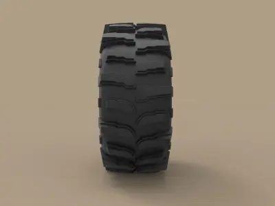 Offroad wheel 19 3D model