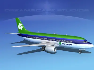 Boeing 737-300 Aer Lingus 3D model