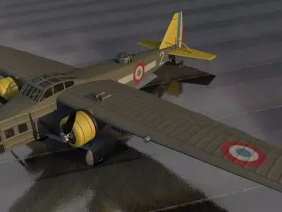 Bloch MB-200 3D model
