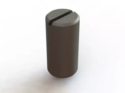 Posicionador Esfera Screw Center Positioner Ball GN615 M8 K KN 3D model