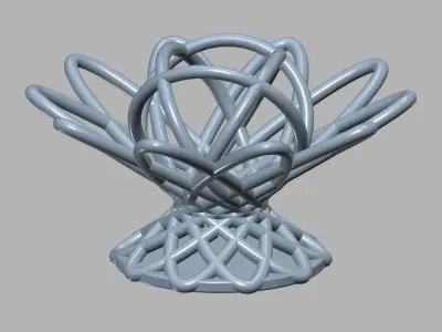 Aquarium-Ornaments Sea anemone Free 3D print model