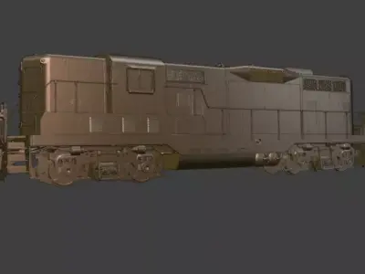 Train 3D-Model 3D model