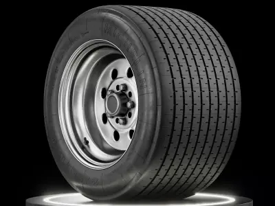 Michelin TB15 335 35 R15 93V 3D model