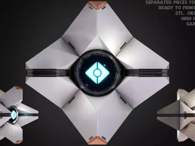 Destiny Ghost for Cosplay 3D print model