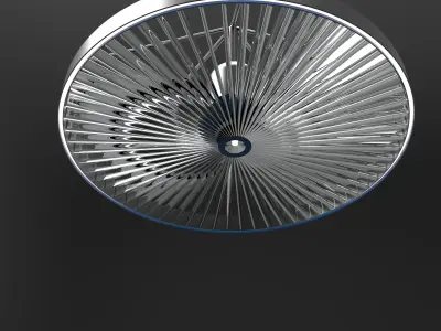 Jet style Ceiling Fan 3D model
