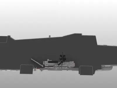 USS CORAL SEA CV43 aircraft carrier print ready model 3D print model