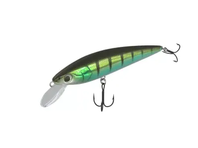 Crankbait fishing lure  3D model
