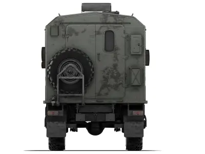 Ural 4320 kung 2015 3D model