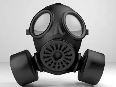 Gasmask Type 1 3D model