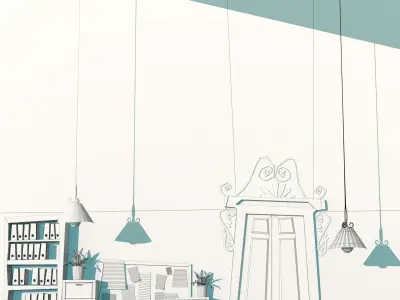 Secretary Room 3D model