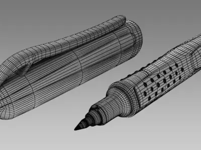 Pen - Detailed and realistic 3D model