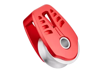 Metal Rope Pulley 3D model