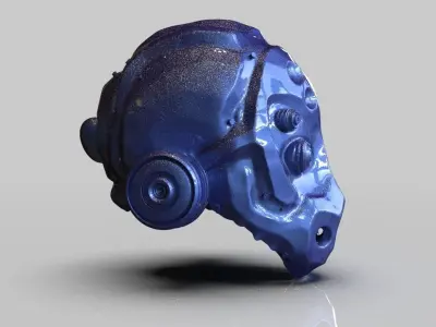 Tactical Sci Fi Helmet 3D print model