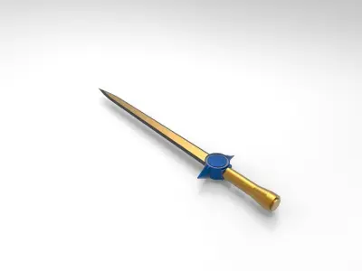 Sword type A 3D model
