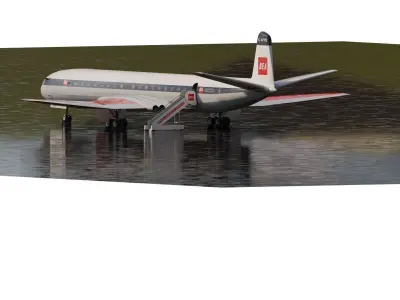 De havilland comet 3D model
