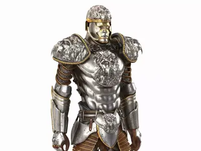 Medieval Armor Lion 3D model