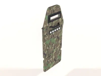  Vant VM Tactical Shield Low-poly 3D model