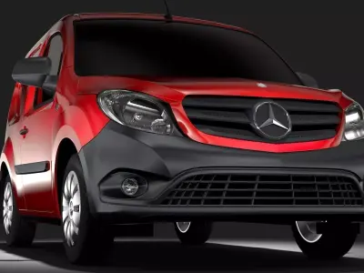 Mercedes Benz Citan Van L1 2017 3D model