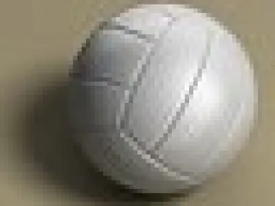 volley 3D model