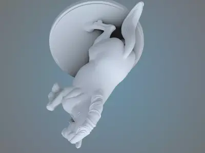 Majestic Horse Sculpture PM -31 3D print model
