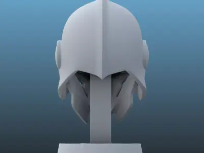 Cyber-Skull Bust PM-105 3D print model