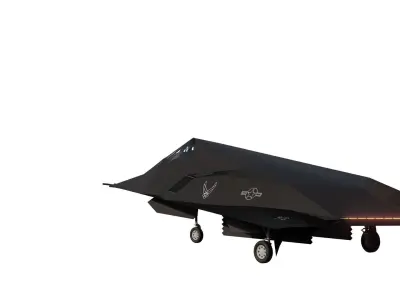 Lockheed F 117 Nighthawk 3D model