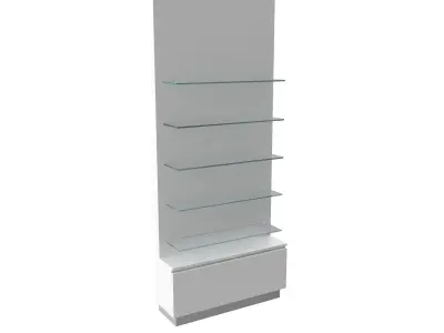 Trade stand B 3D model