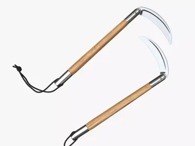 Two competition Kamas 3D model