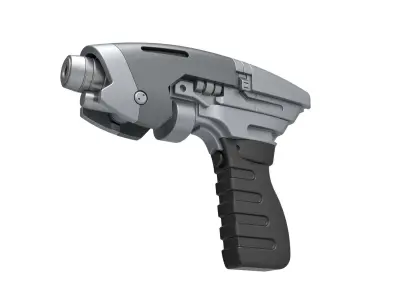 Starfleet phaser pistol from Star Trek Enterprise TV series 3D model