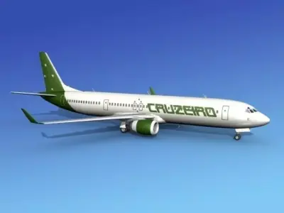 Boeing 737-900ER Cruizeiro 3D model