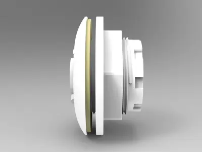 Pool plastic part - plastic inyection 3D model