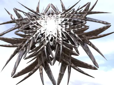 Wise man star 2 3D model